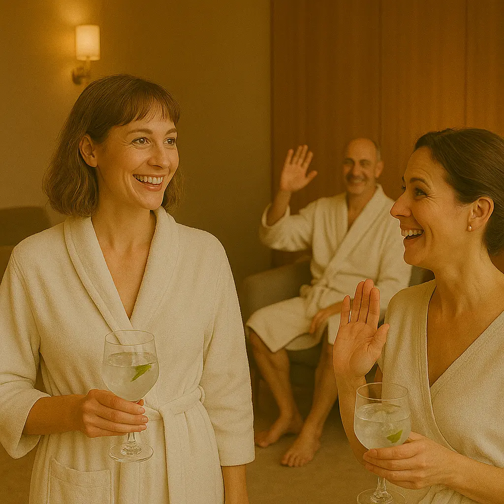 Clara in der Therme – Eine erotische Eskalation