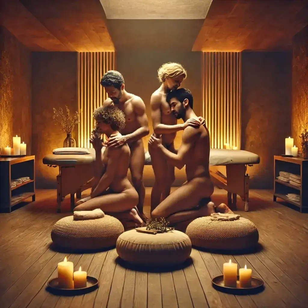 Clara Ankunft in der Therme